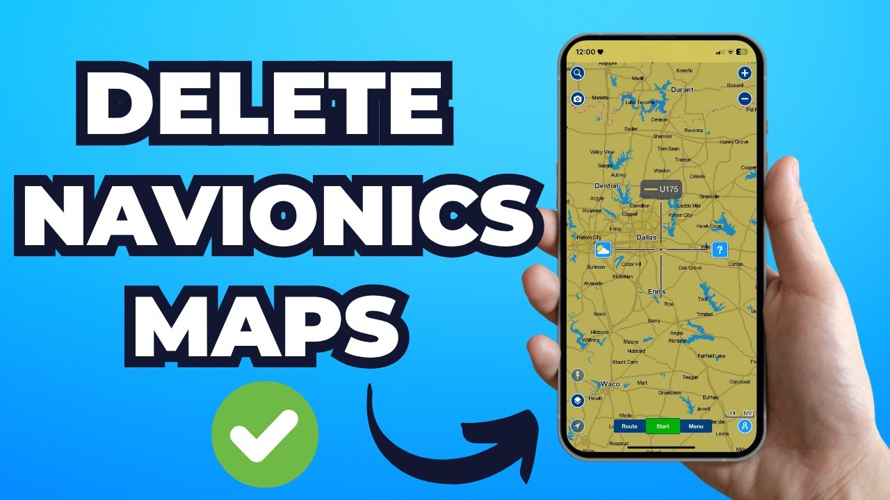 How to Delete Maps in NAVIONICS app (2025)