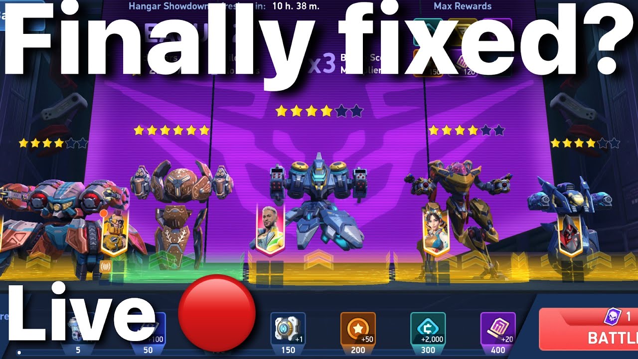Did they finally fix Hangar Showdown? - Mech Arena Live
