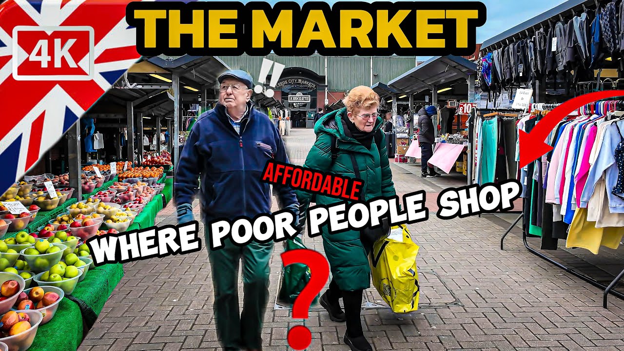UK Biggest Indoor Open Market In Leeds Full tour