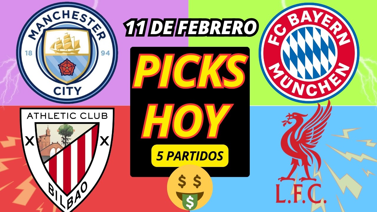 🔥PRONÓSTICOS 11 DE FEBRERO ⚽ | PREMIER, COPA DEL REY Y MÁS