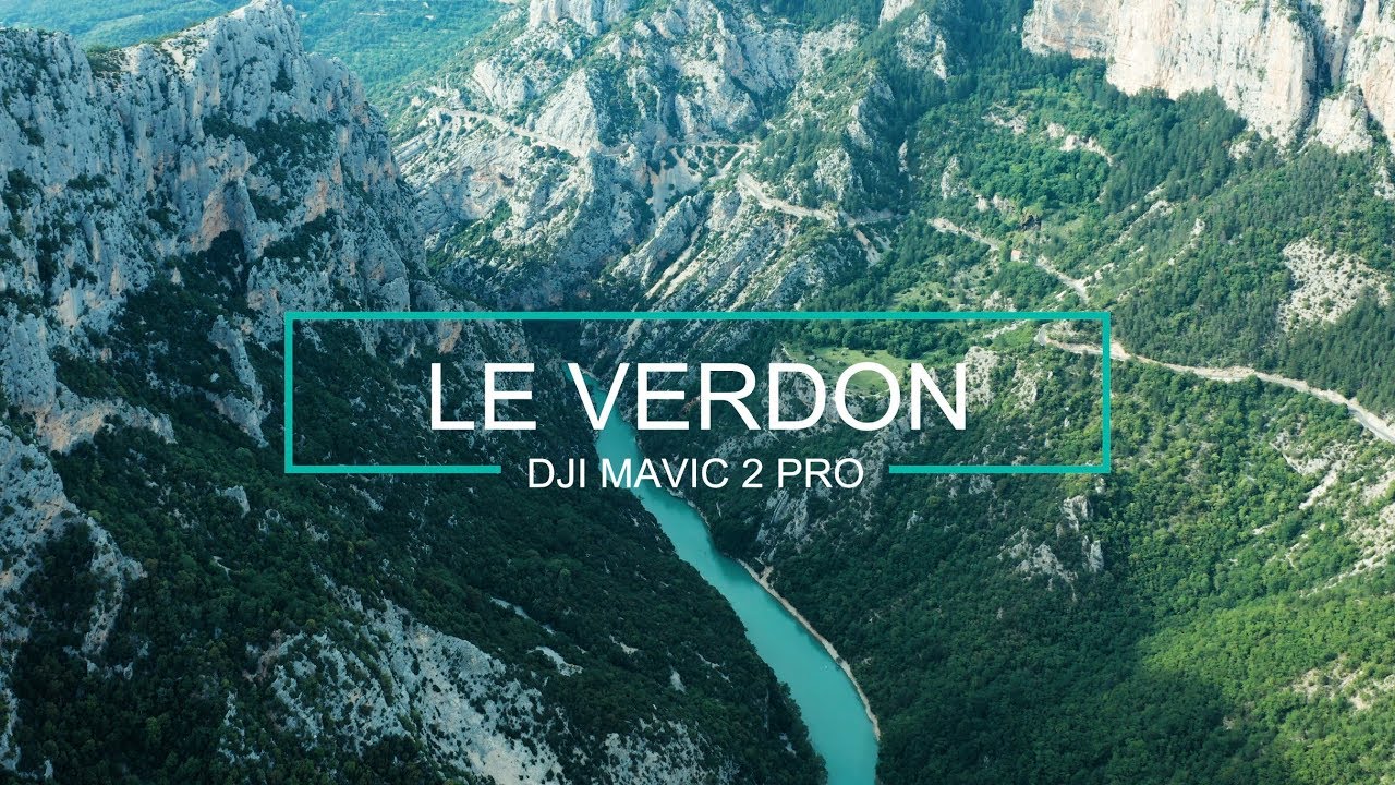 DJI Mavic 2 Pro - LE VERDON 4K