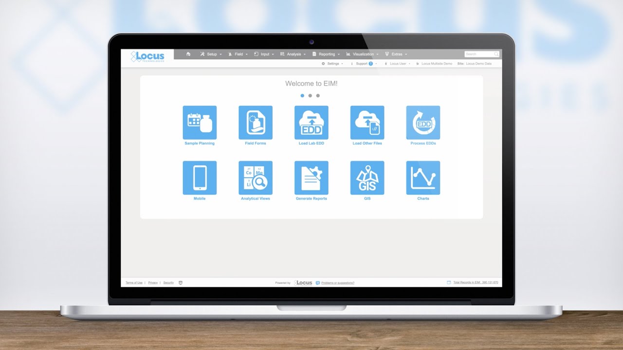 Environmental Data Management Software