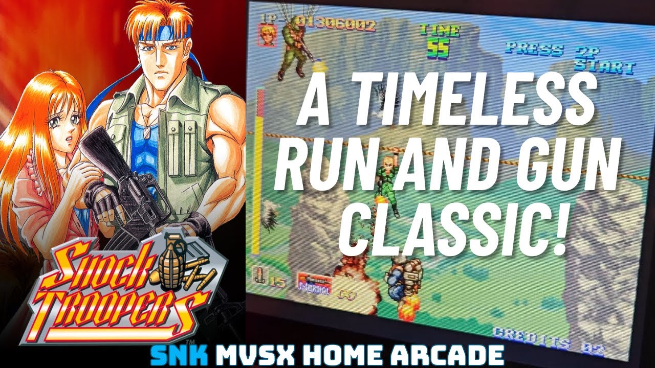 Shock Troopers | SNK MVSX | Home Arcade | A Timeless Classic!