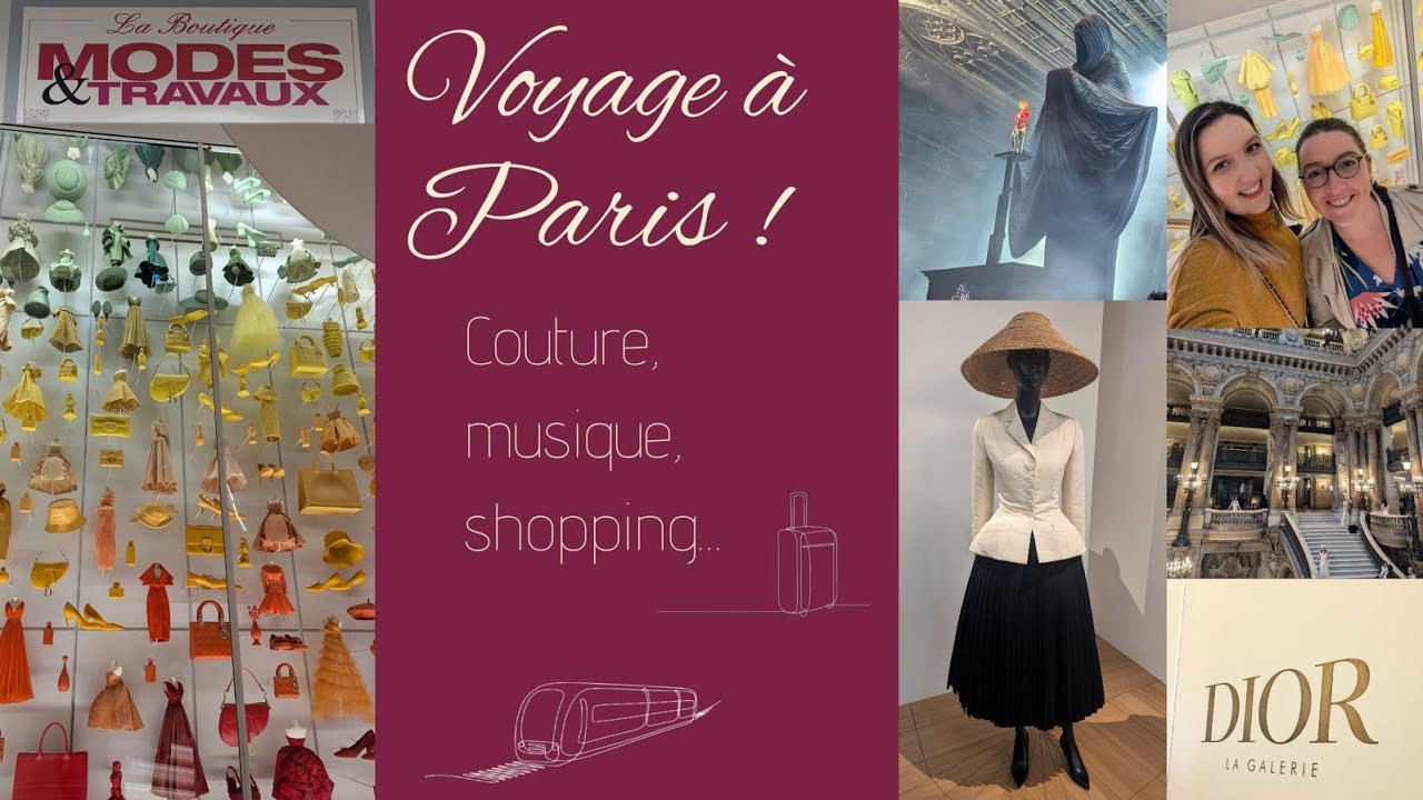 Vlog Parisien : Dior, Opéra Garnier, couture et une dose de Mylène Farmer