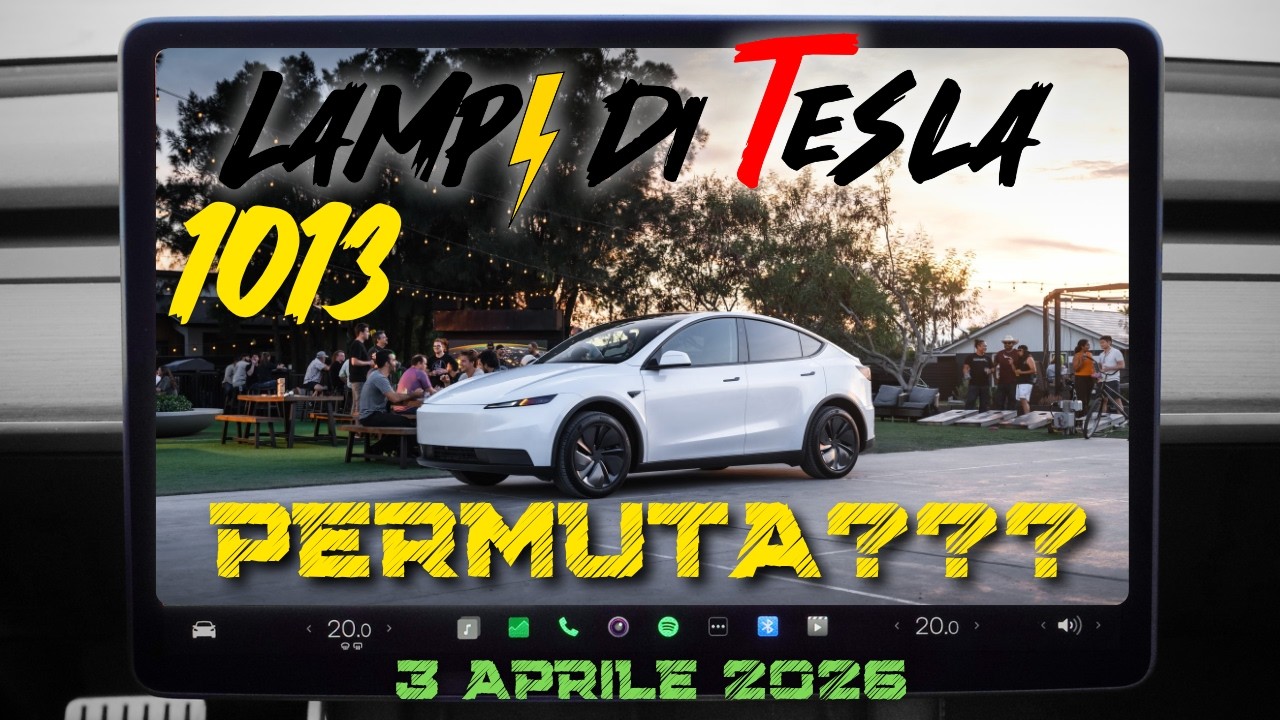 Nuovo bonus PERMUTA e tassi agevolati su Model 3 e Y Standard⚡️Lampi di Tesla 1013