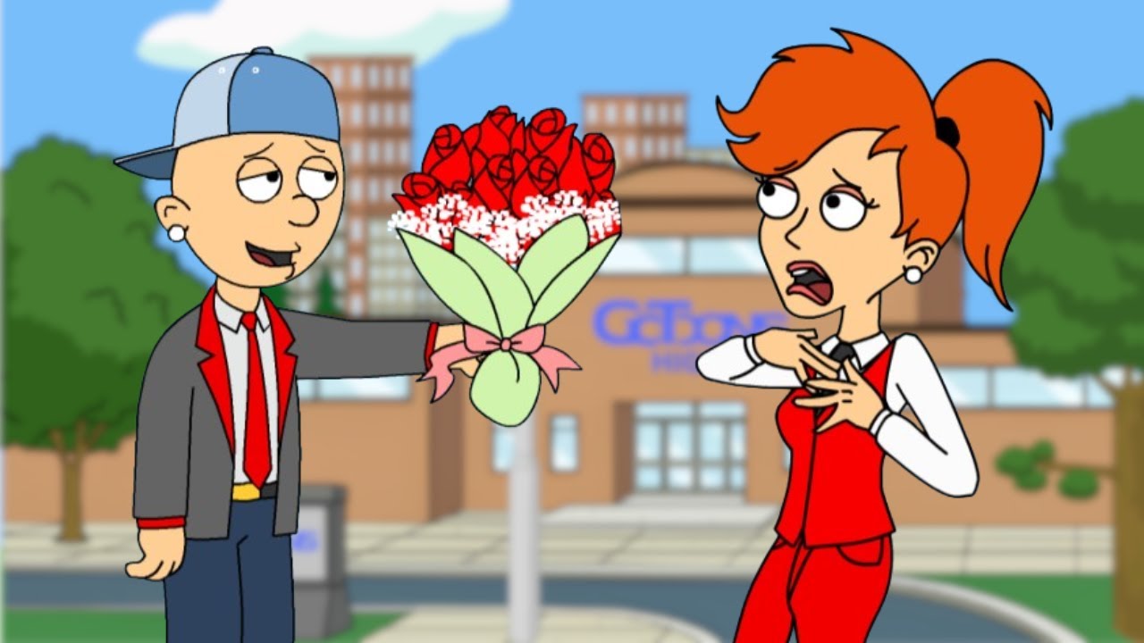 Classic Caillou Gets Suspended for Hitting on Ms. Martin