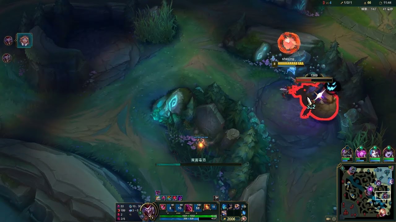 英雄联盟美服Rank Solo——大灭——小丑 jg 6/3/11