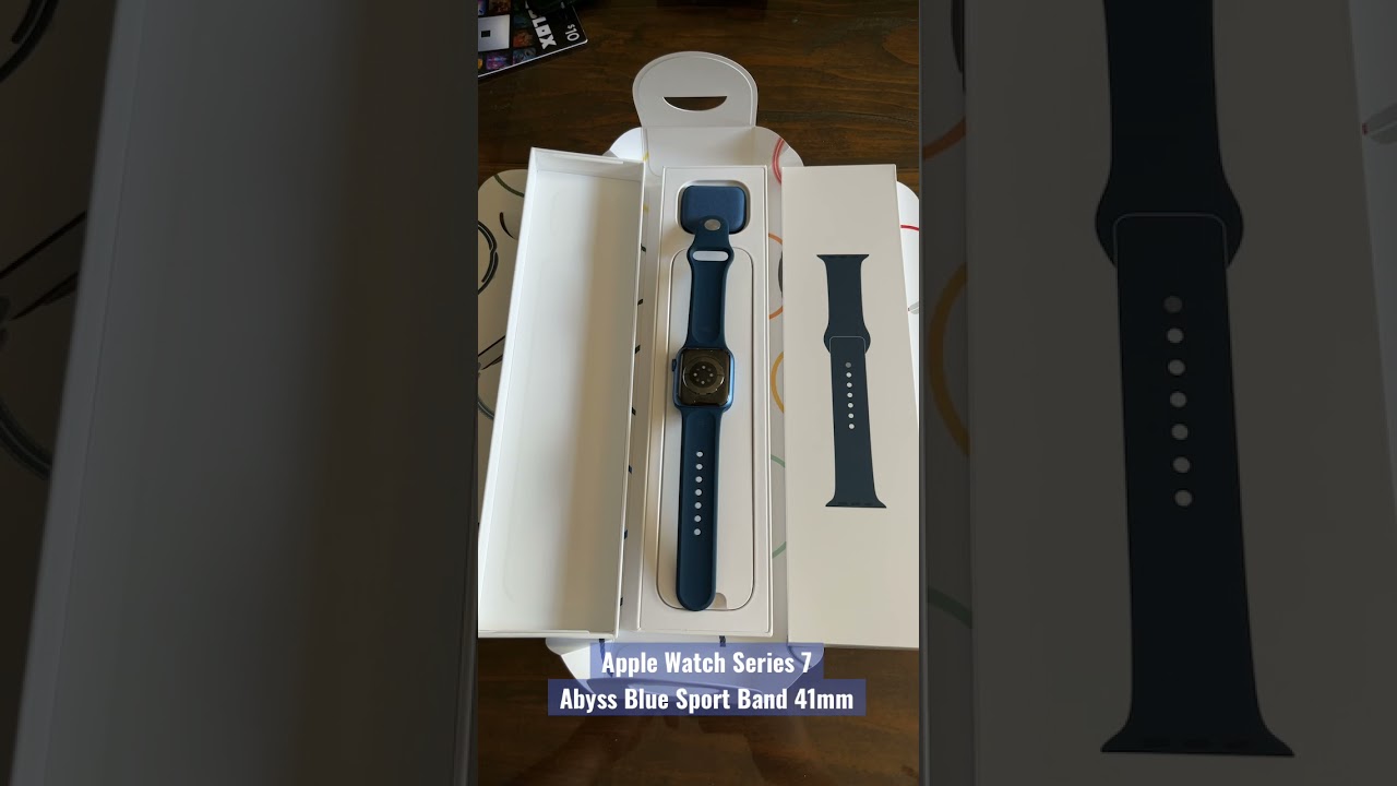 @SheilaMarieRomero Apple Watch Series 7 Abyss Blue Sport Band 41mm