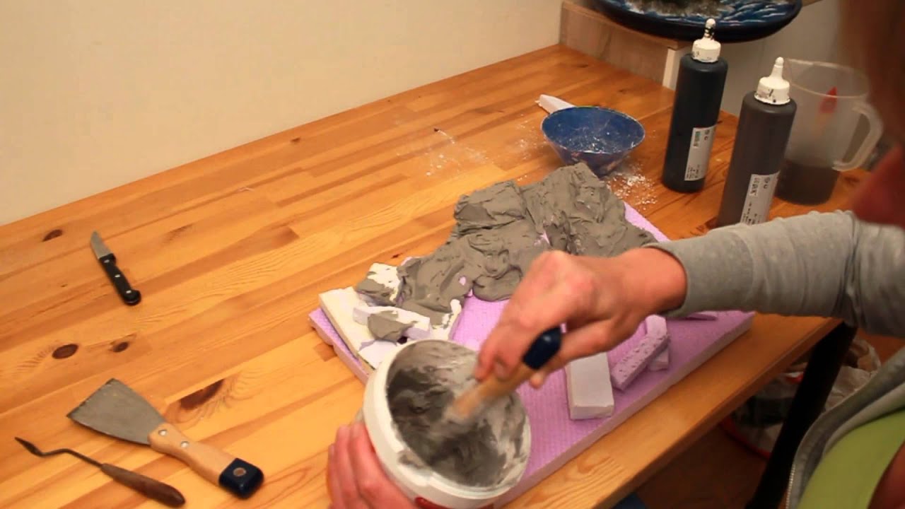 Modellbau Diorama Felsgestaltung Teil 1