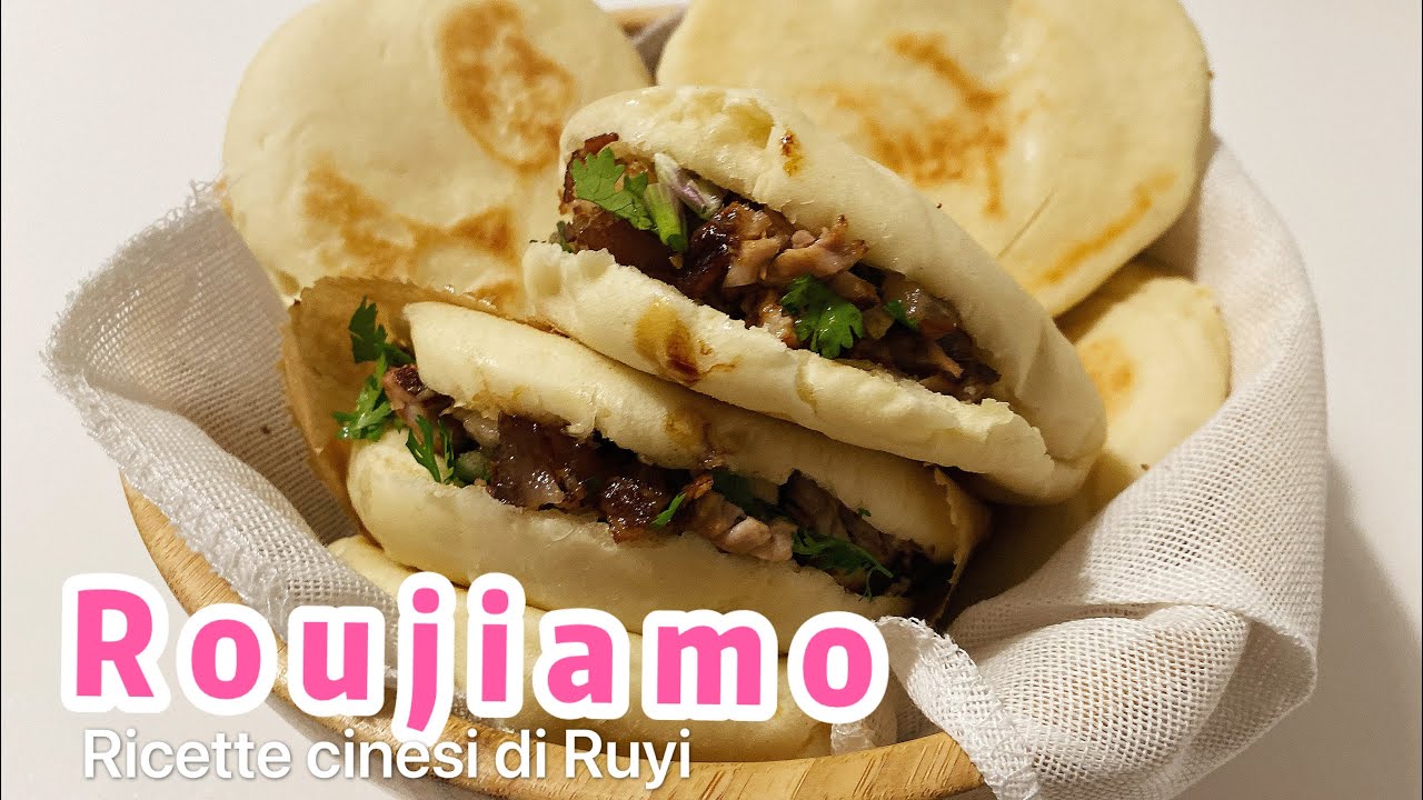 ROUJIAMO: famoso “Hamburger” cinese Pane MO di XI AN con ripieno di Carne brasato