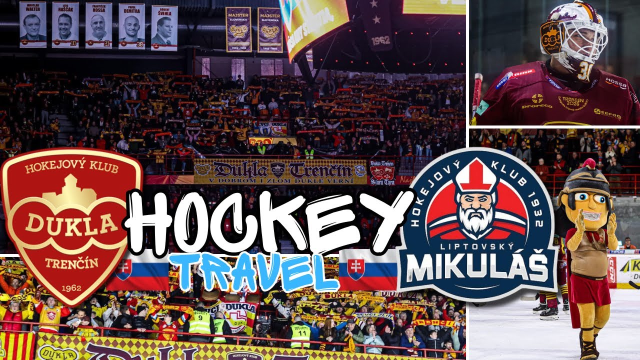 HT#28 | MECZ NA SŁOWACJI PO 24 GODZINNEJ PODRÓŻY ! HK DUKLA TRENCIN - MHK 32 LIPTOVSKY MIKULAS