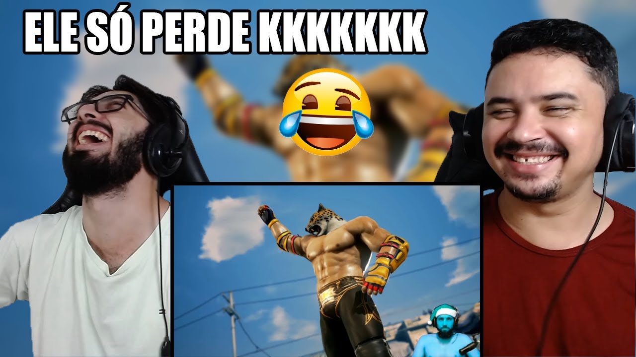 REACT Smzinho Melhor rage Tekken 7 #29 Posso Jogar agora?