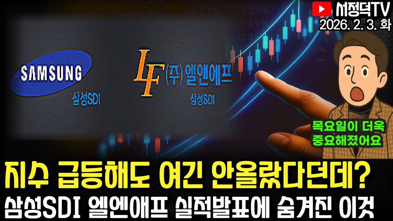목요일이 정말 중요해진 이유 / 팔란티어 깜짝실적 / 지수 급등에도 덜 오른 여기 어떨까 #테슬라 #케빈워시 #2차전지  #에코프로 #삼전 #하이닉스 #POSCO #팔란티어
