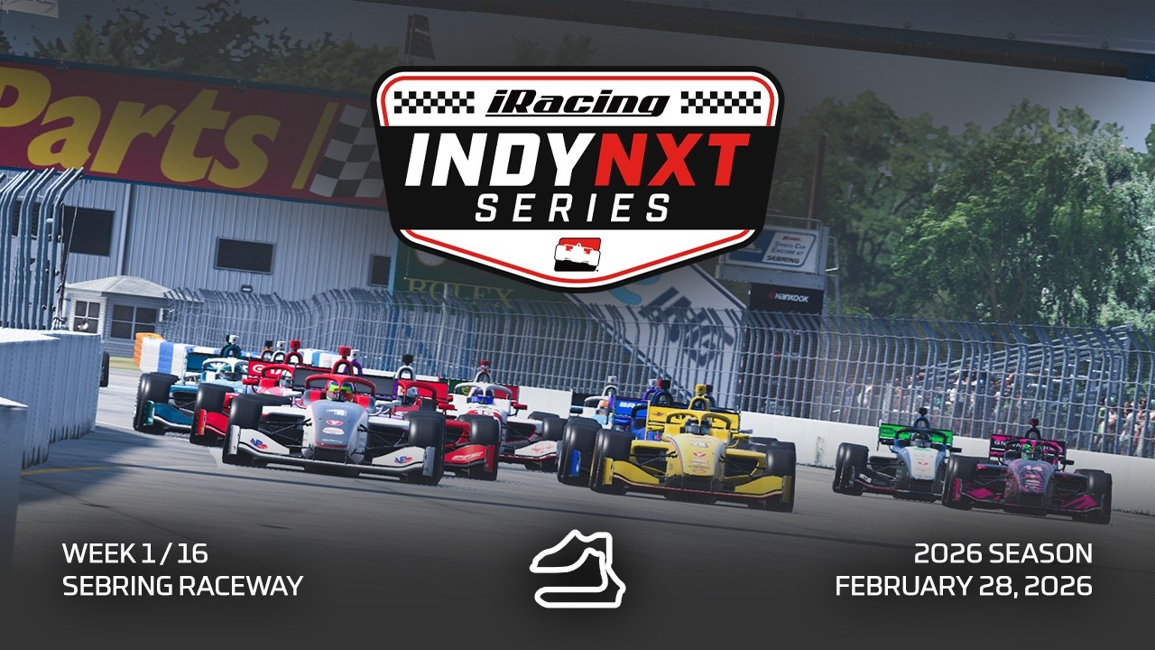 2026 IndyNXT iRacing Series Top Split presented by iCoaching.co || Week 1 at Sebring Raceway
