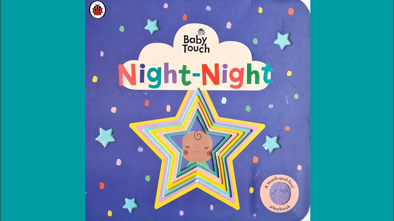 ⭐Baby Touch Night Night ⭐A touch and feel playbook⭐Baby book⭐Toddler Book ⭐