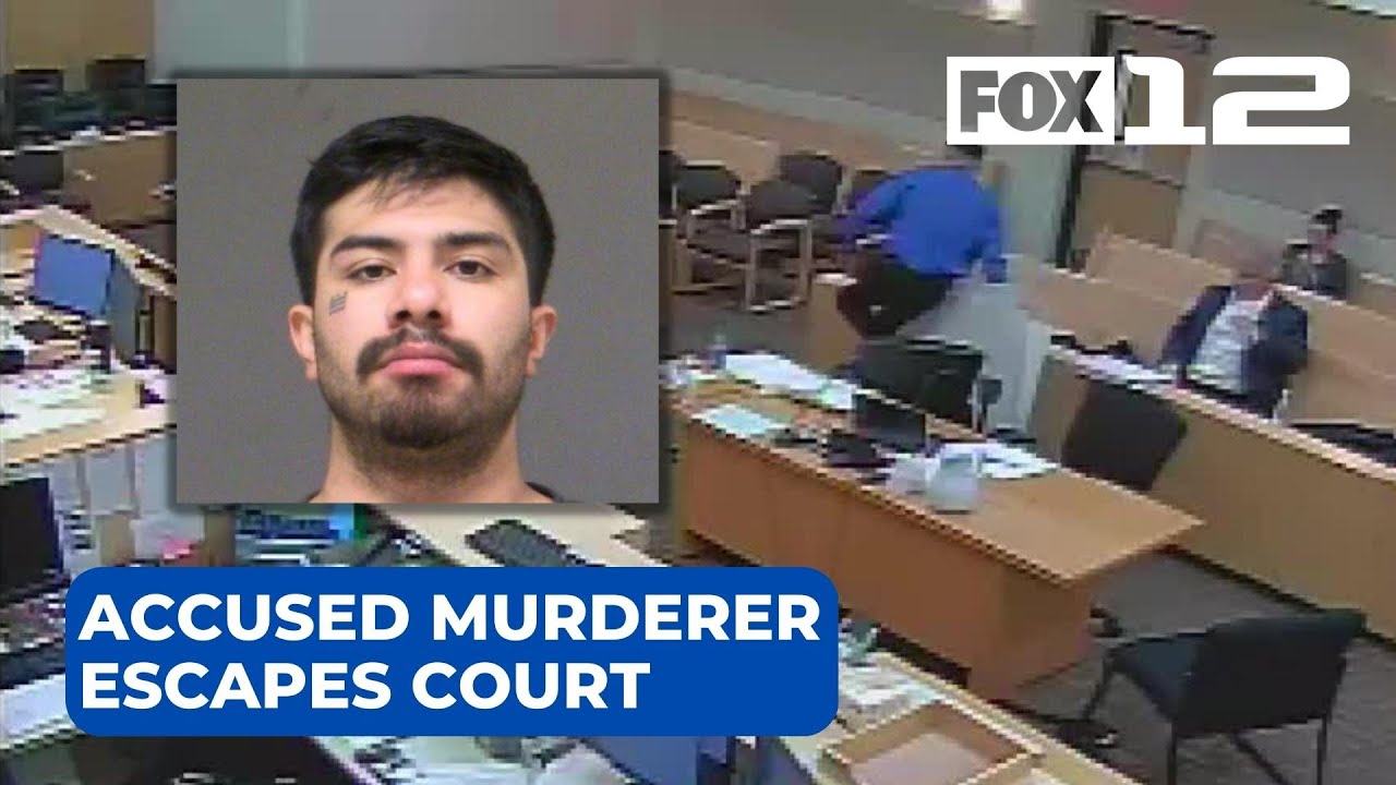 Video shows murder suspect&rsquo;s escape from Washington Co. courthouse