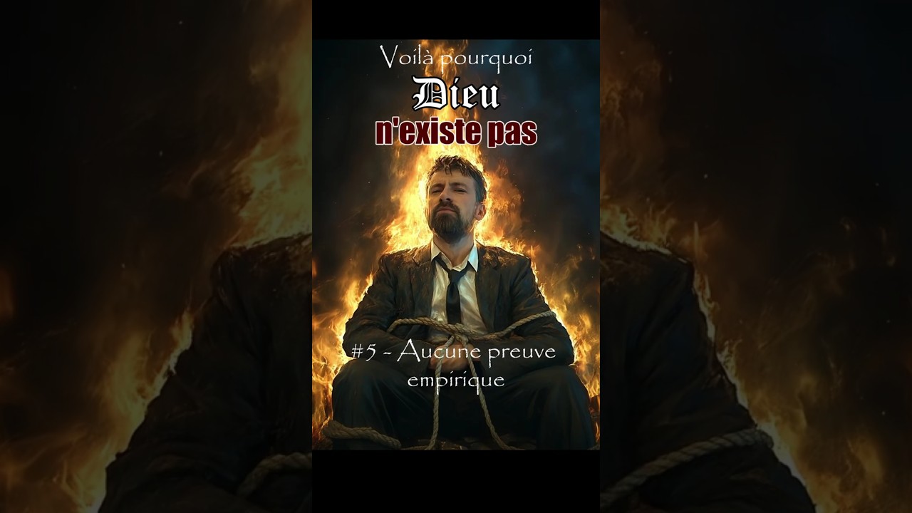 Dieu  n'existe pas -5-  Z&eacute;ro preuve empirique