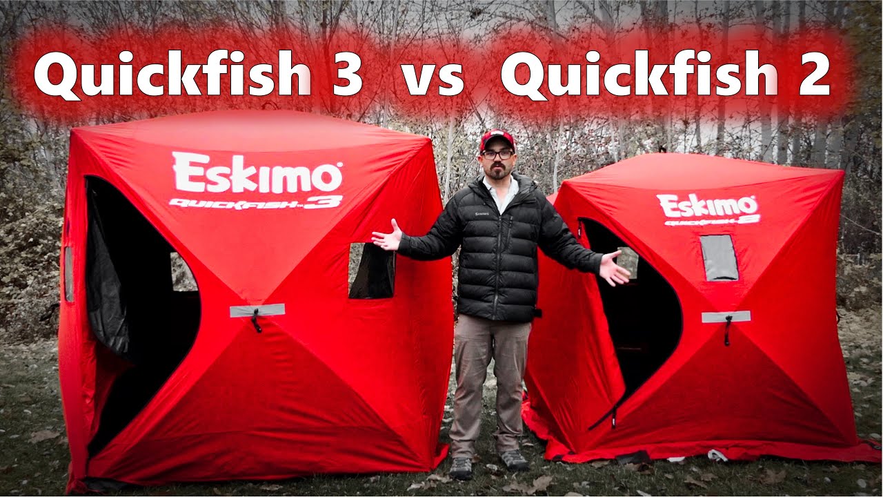 Eskimo Quickfish 3 против Quickfish 2