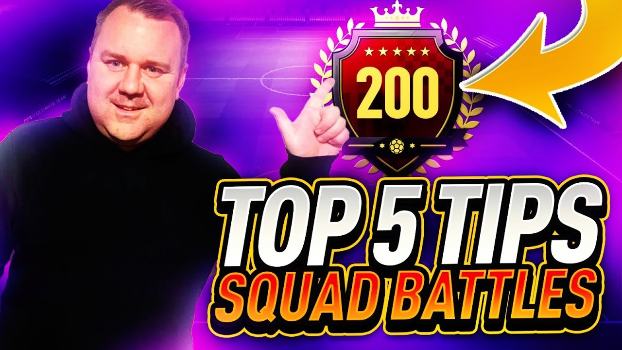 EAFC 24 - MY TOP 5 SQUAD BATTLES TIPS!!