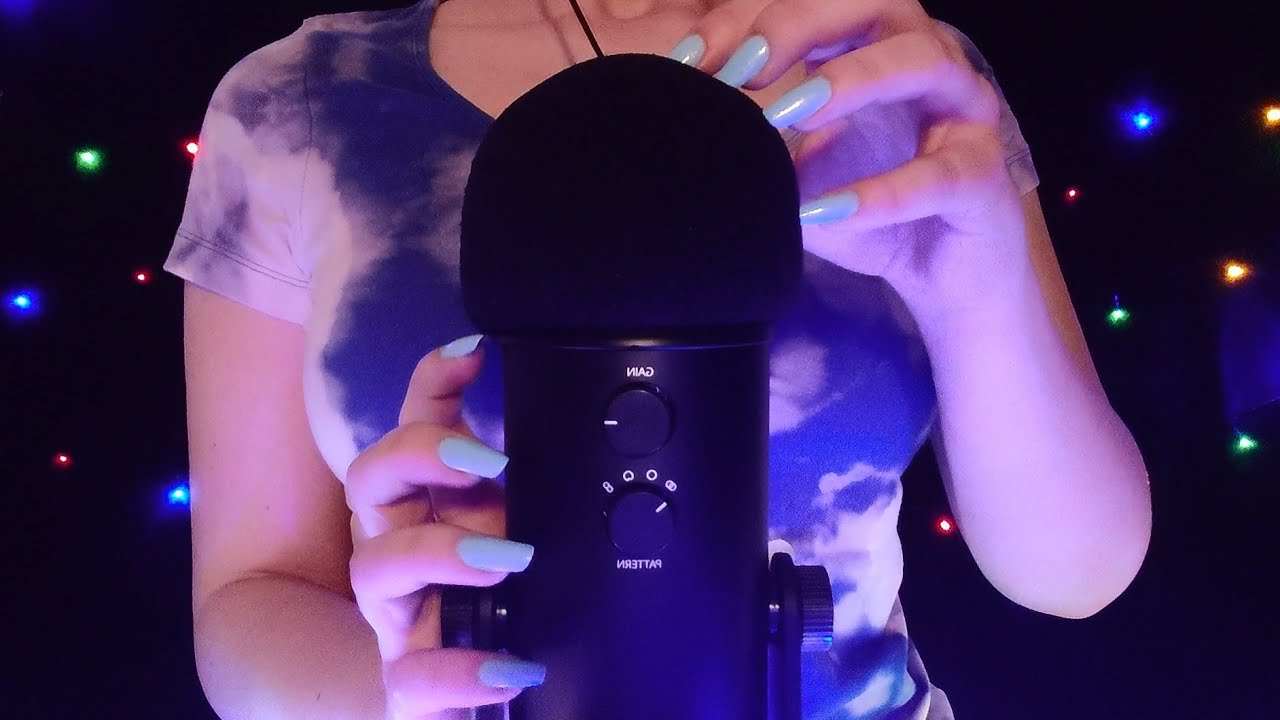 ASMR - Fast Scratching All Over the Microphone (20+ Minutes) [No Talking]