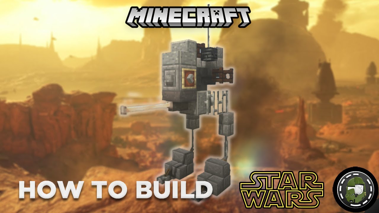 Republic AT-RT | Minecraft Star Wars tutorial