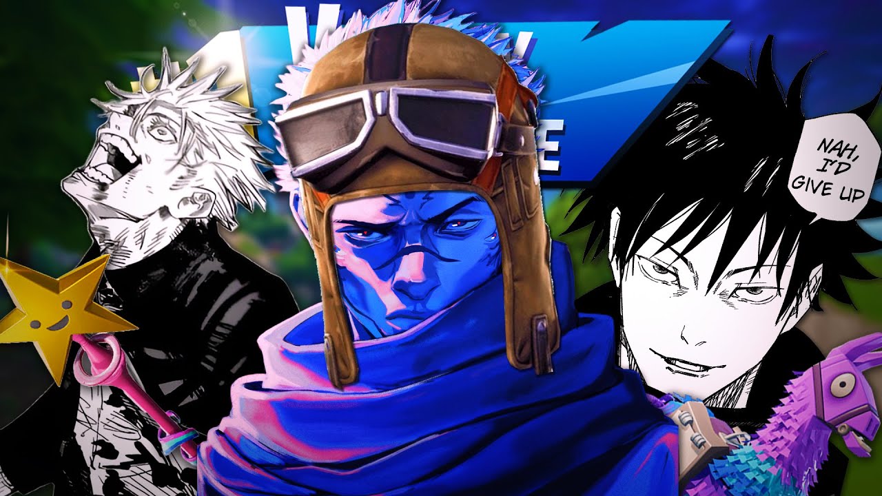 Gojo, Itadori Y Megumi JUEGAN FORTNITE!