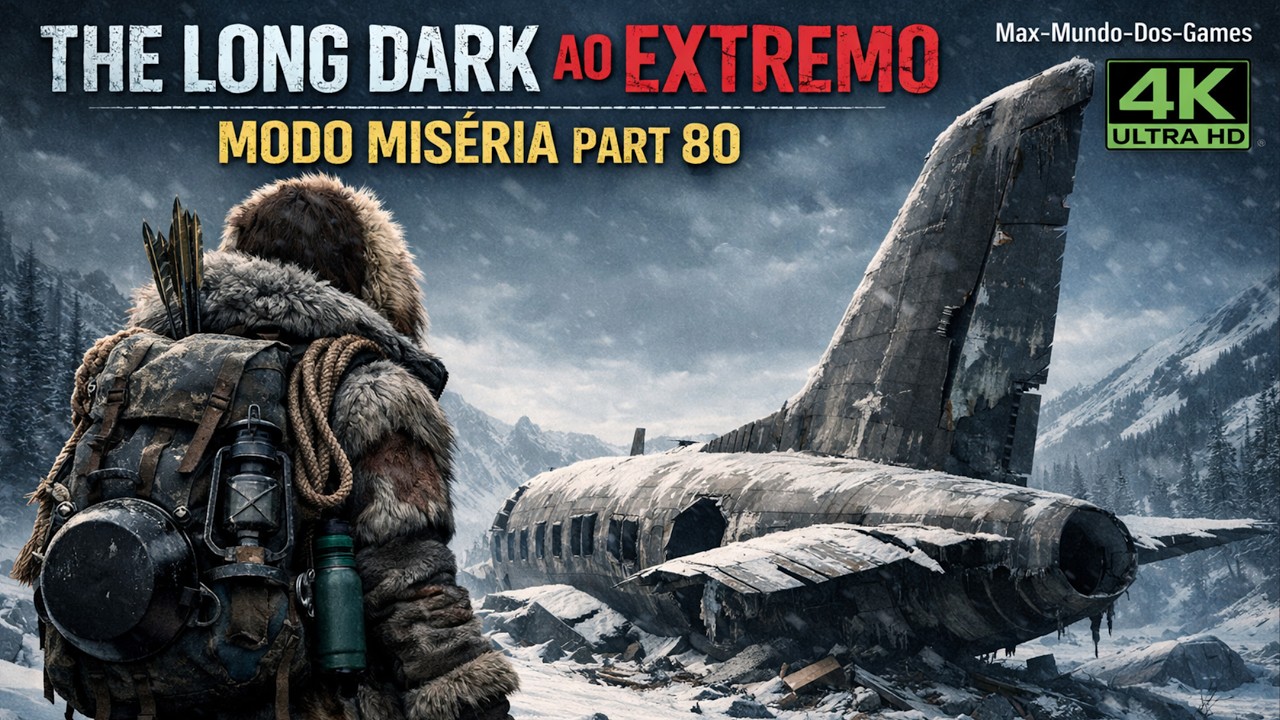 The long dark ao EXTREMO-MODO MISÈRIA COM DICAS E EXPLORAÇÃO-PART 80