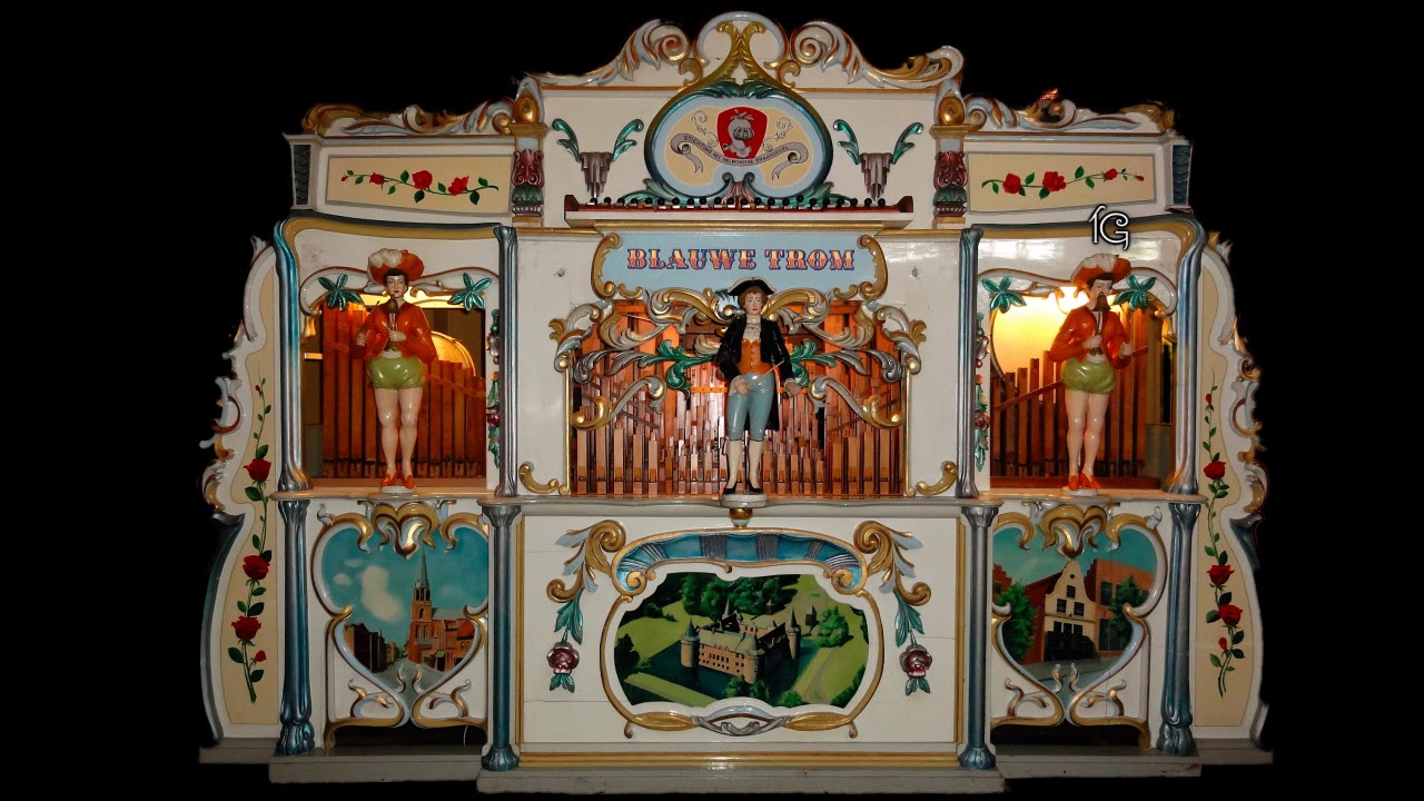Gaviolizaal Helmond   Draaiorgel de Blauwe Trom - Orange March