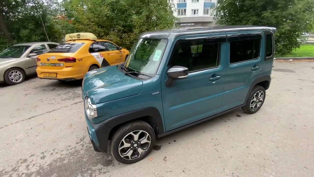 New!! Suzuki Hustler Hybrid 2020 4WD TURBO !!!Машина в Москве!!