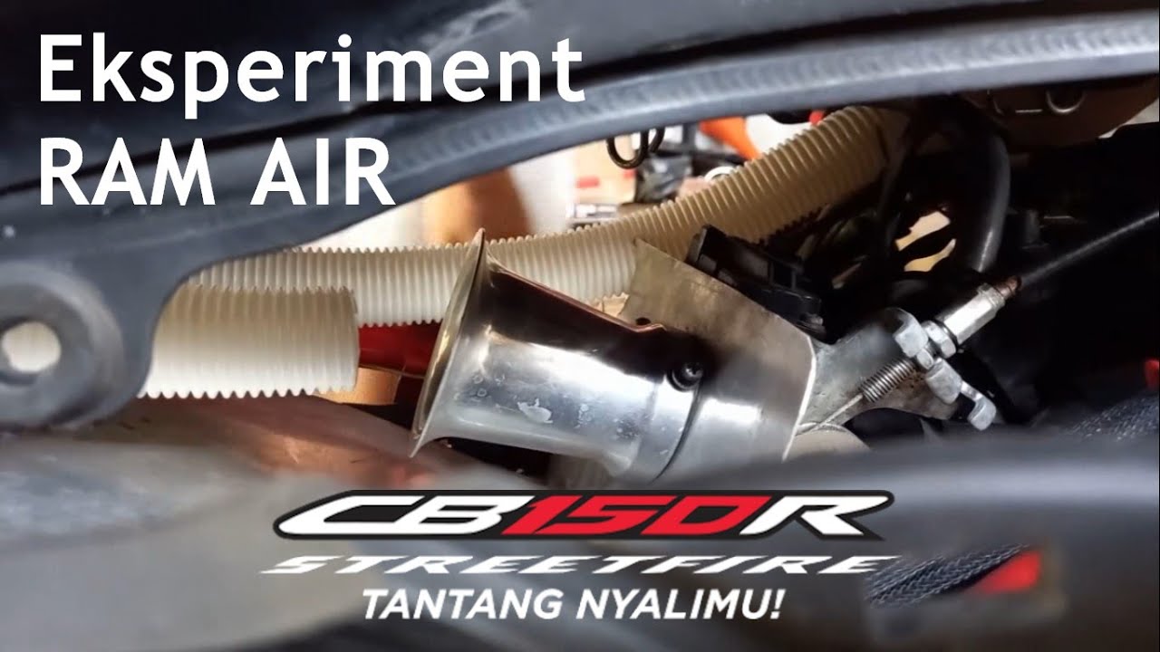 Eksperimen membuat Ram Air di CB150R | (Tips & Trick)