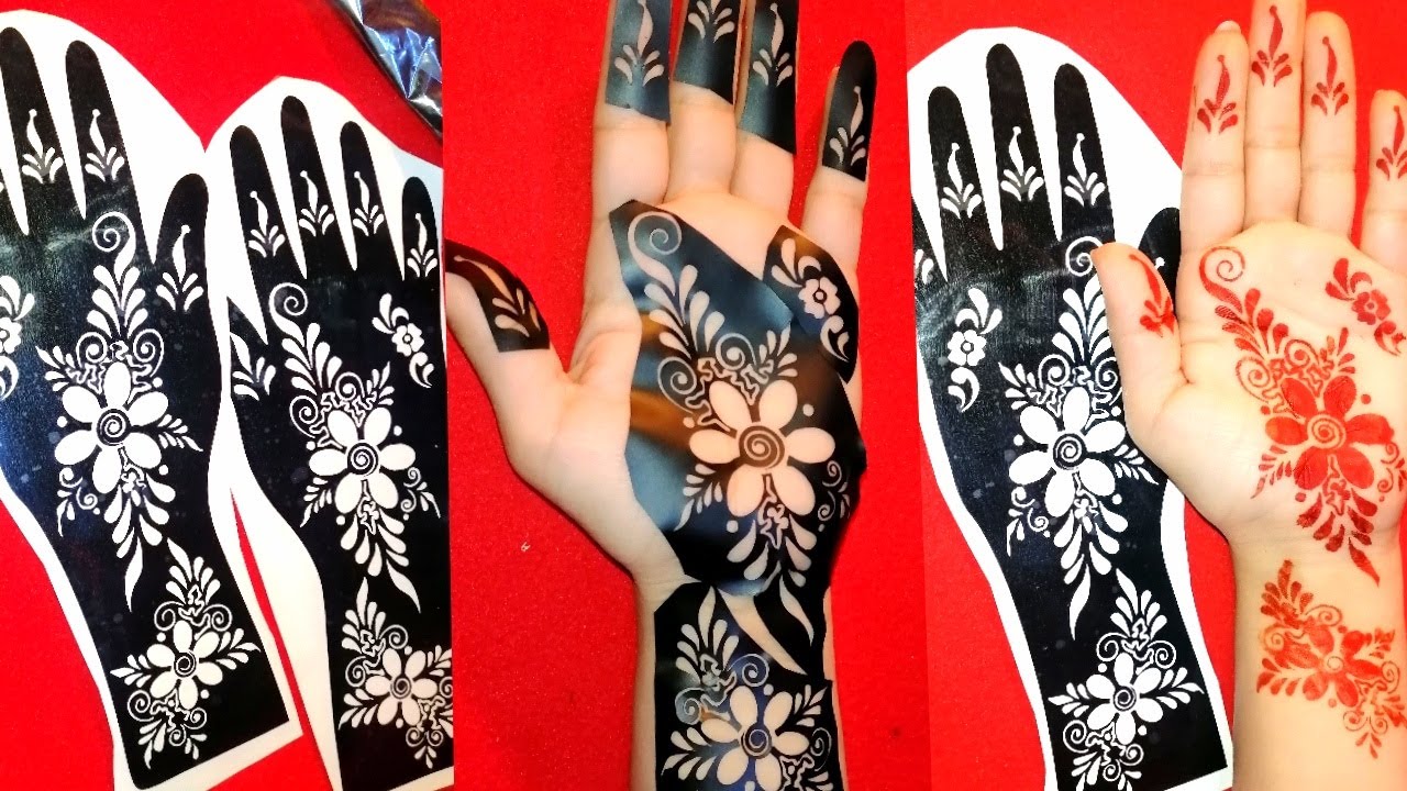 Mehndi stikers for Bridal | Mehndi stikers for hands available in pakistan