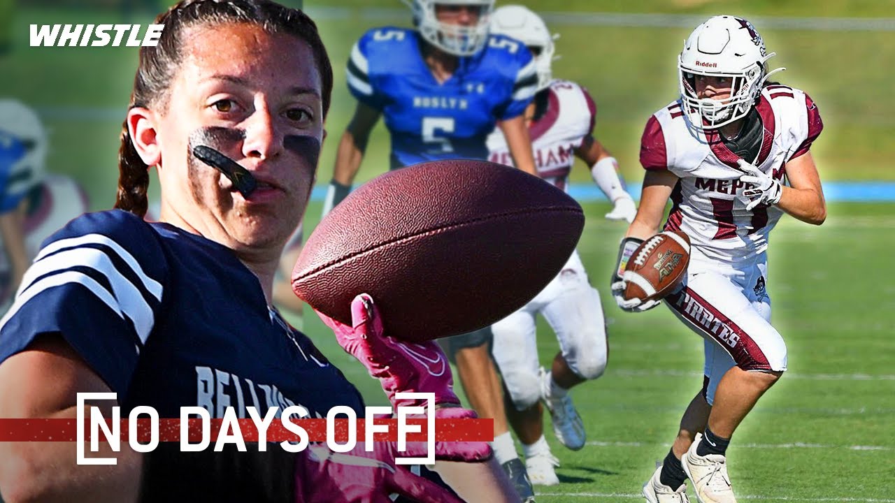 15-Year-Old First FEMALE Football Player To Score Varsity TD In League HISTORY! 🔥