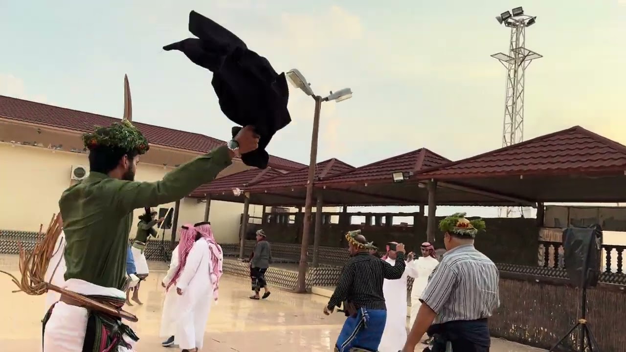 طرح صف بلغازي في حفل زواج الشاب محمد بن جابر مفرح الغزواني في استراحة الريف ببلغازي