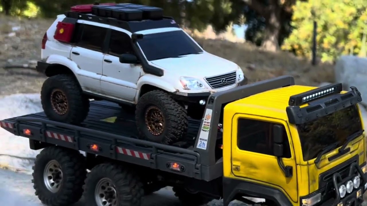 2024.10.25 - Arktos 6x6 towing Lexus GX470