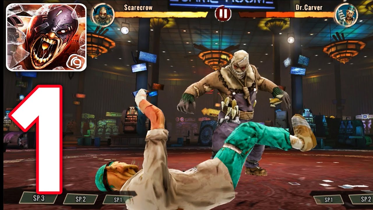 Zombie Ultimate Fighting Champ Gameplay Walkthrough Part 1 - League 1 Boss fight 1-4(Android,iOS)