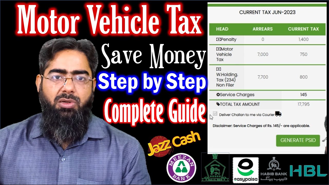 How To Pay Car Tax Online Sindh | Step-by-Step Complete Guide to Paying Car Tax Online in Sindh