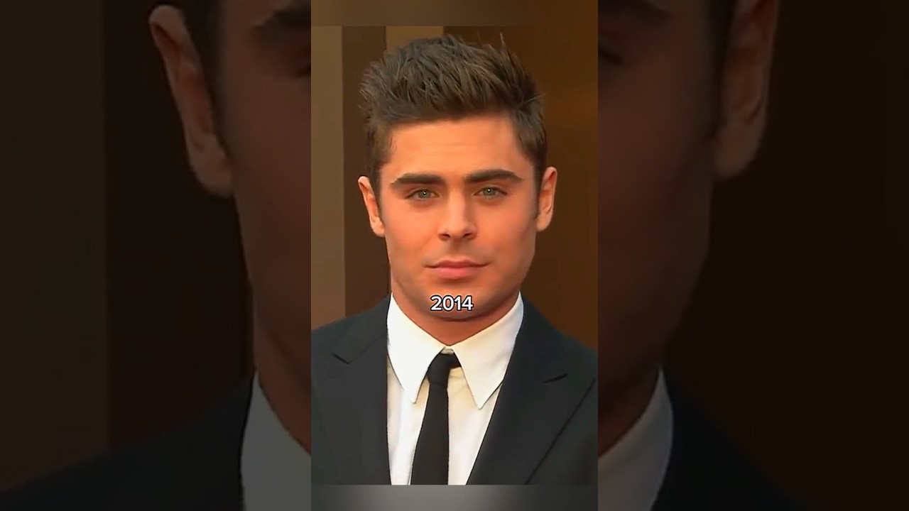 Evoluci&oacute;n de Zac Efron / 2006-2022 😳