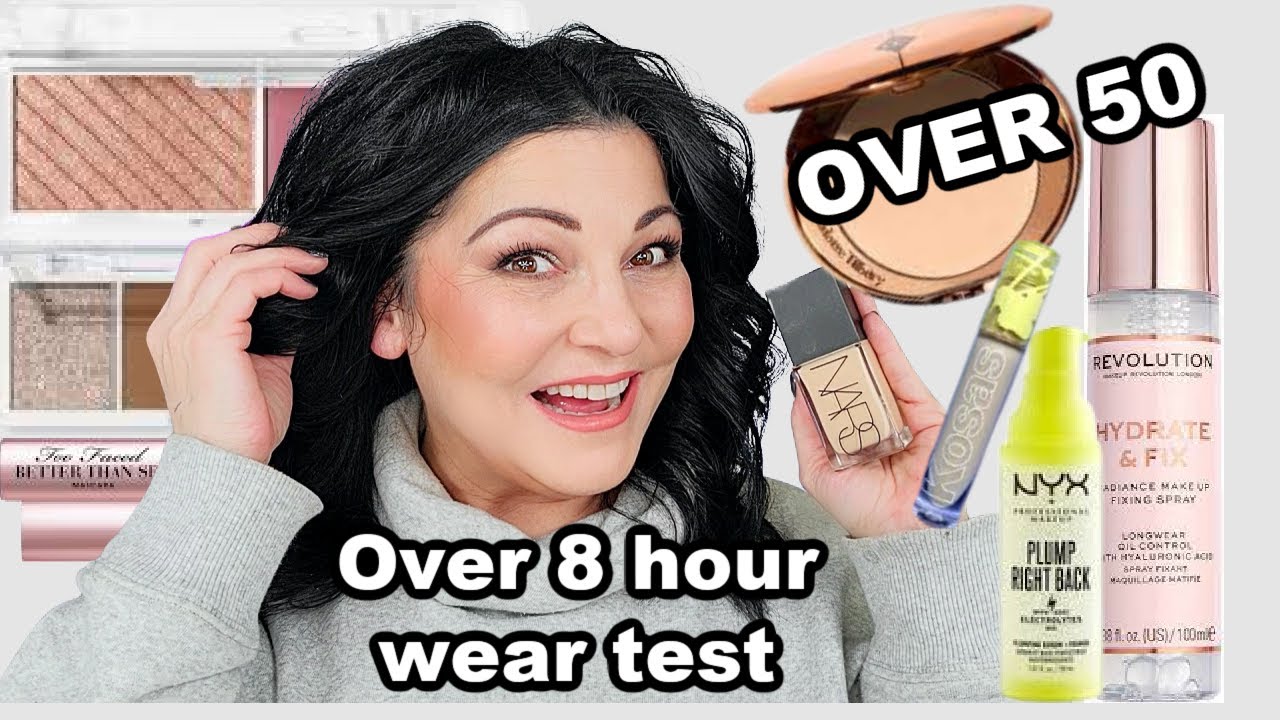 NARS LIGHT REFLECTING FOUNDATION WEAR TEST ON OVER 50 SKIN
