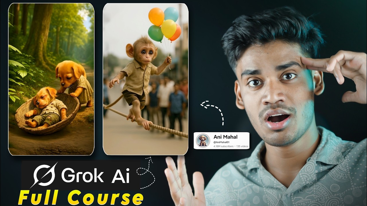 Grok Ai MasterClass - Grok Ai Full Course - Ai এখন টাকার মেশিন