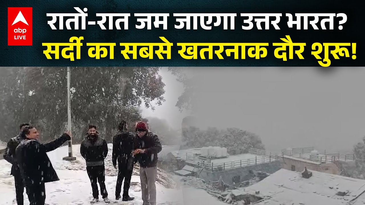 Weather Alert: सर्दी ने दिखाया रौद्र रूप, सबसे खतरनाक दौर शुरू! |ABPLIVE