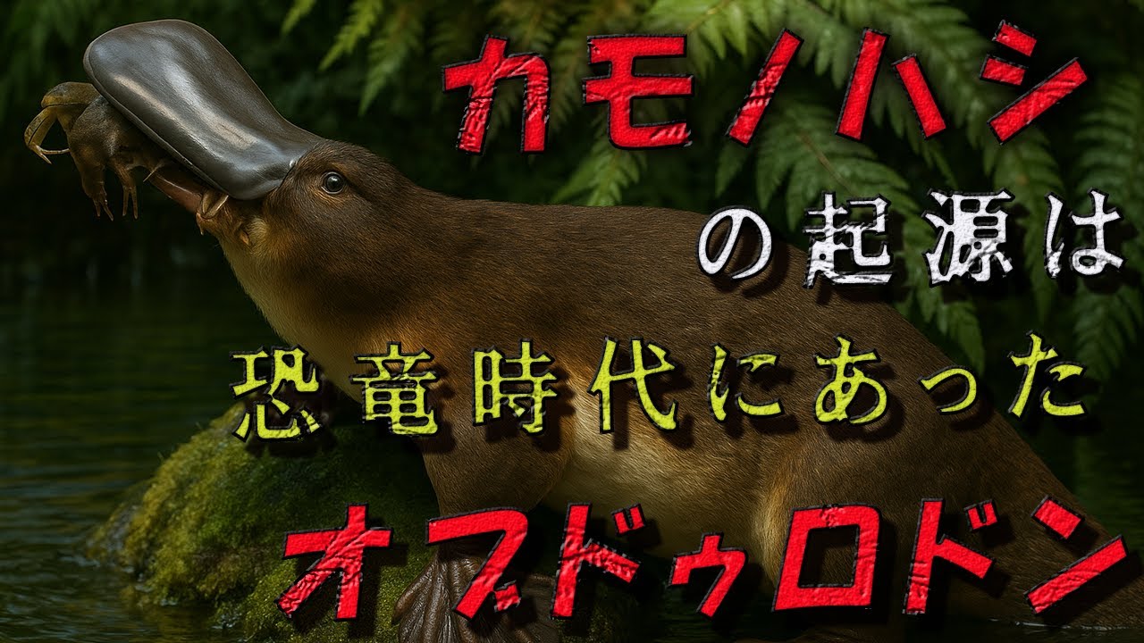 【ゆっくり解説】単孔類は最初からカモノハシ型だった？オブドゥロドンが示す新たな仮説