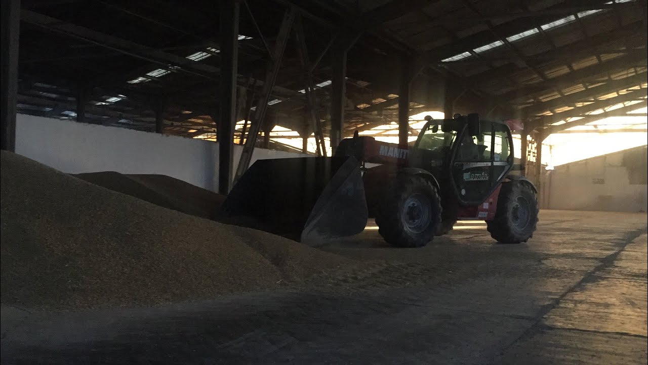 Rakodós Vlog 55# - Árpa Rakodás (Manitou Mlt735-120 Lsu Turbo)