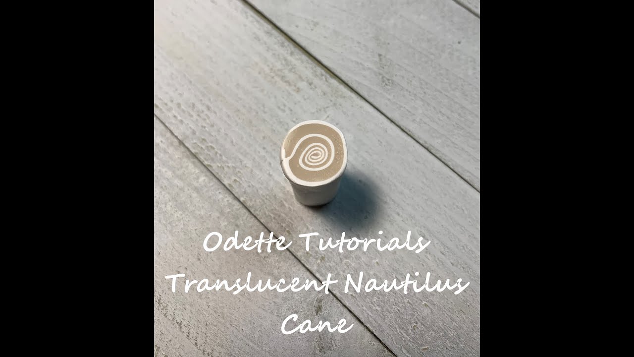 Translucent Nautilus cane
