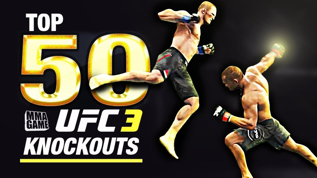 EA SPORTS UFC 3 - TOP 50 UFC 3 KNOCKOUTS - Community KO Video ep. 2