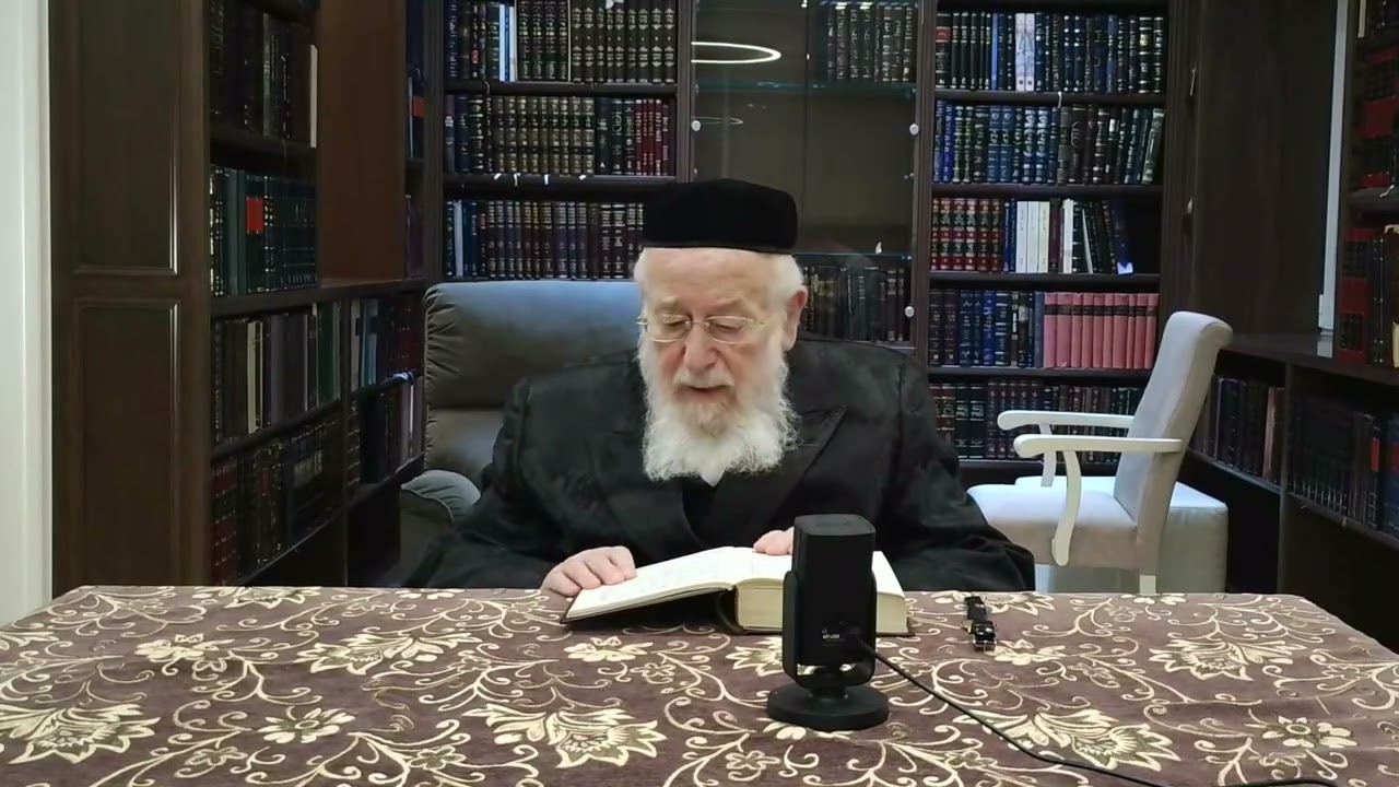 Rav Schlesinger de Strasbourg | שיעור פרשת השבוע - בא תשפ