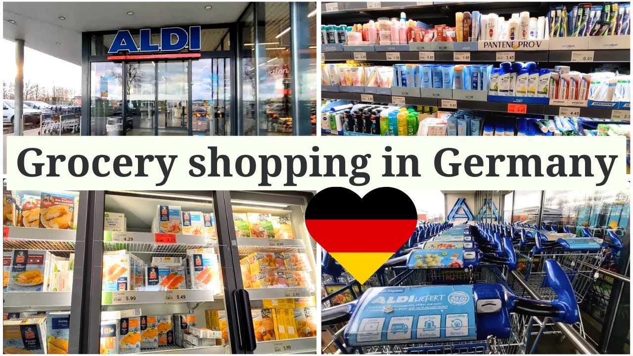 🇩🇪  2025 Grocery Shopping in Germany at Aldi with Prices € | Weekly Budget for a Married Couple