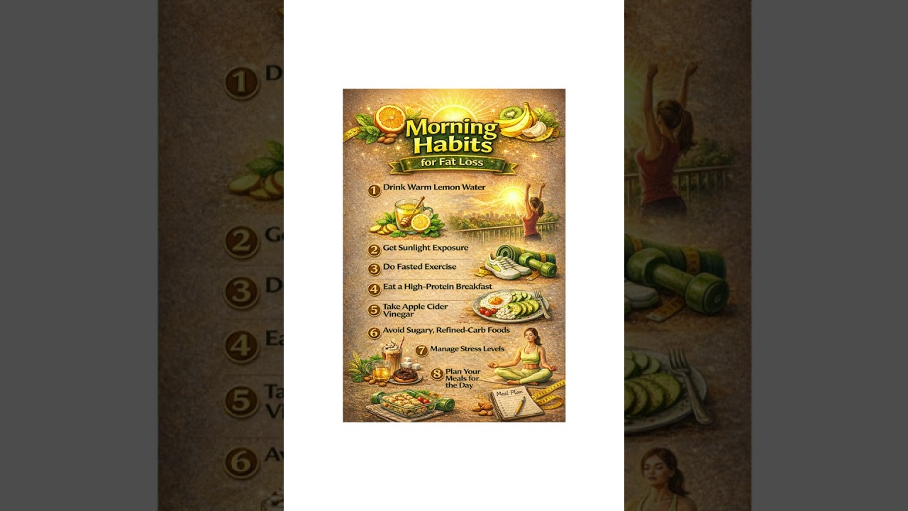 Morning Habits for Fat Loss