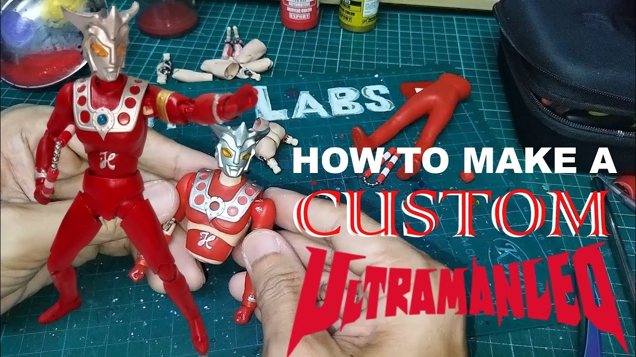 DIY Custom SHF Ultraman LEO with Nunchakus-カスタムSHF ウルトラマンLEO＆ヌンチャク