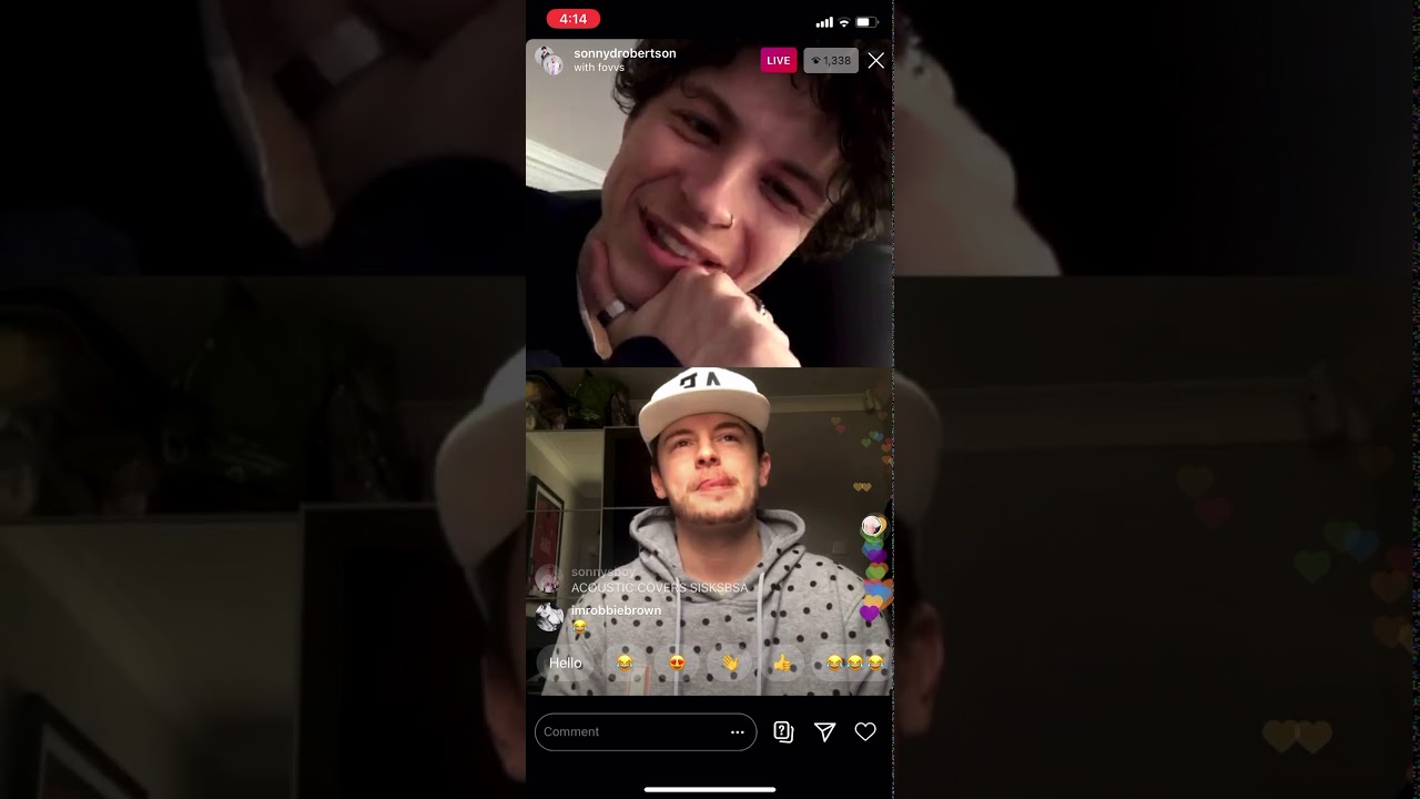 Roadtrip - Sonny/Fovvs Instagram Live 04.04.20