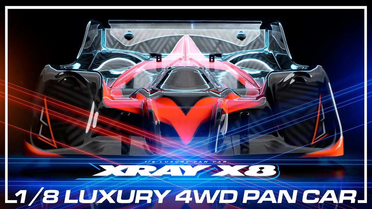 129 XRAY X8 1/8 4WD PAN CAR  ( CC Subtitle )